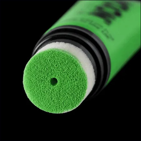 Maquillage fluo UV Visage et Corps avec applicateur éponge - 75 ml - Vert